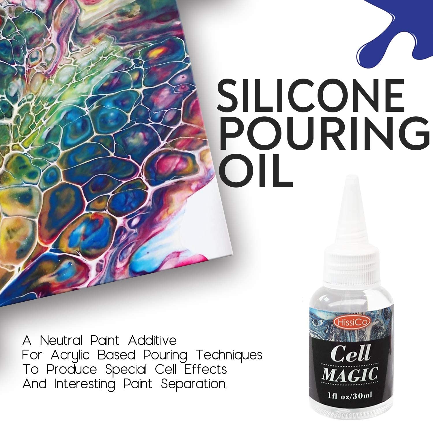 Acrylic Pouring Paint of 36 Bottles (2 oz/60ml)